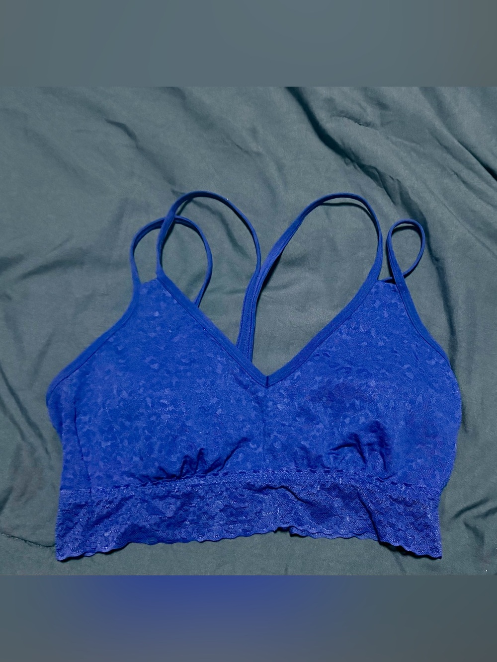 Maurices Lace Bralette in Navy Blue